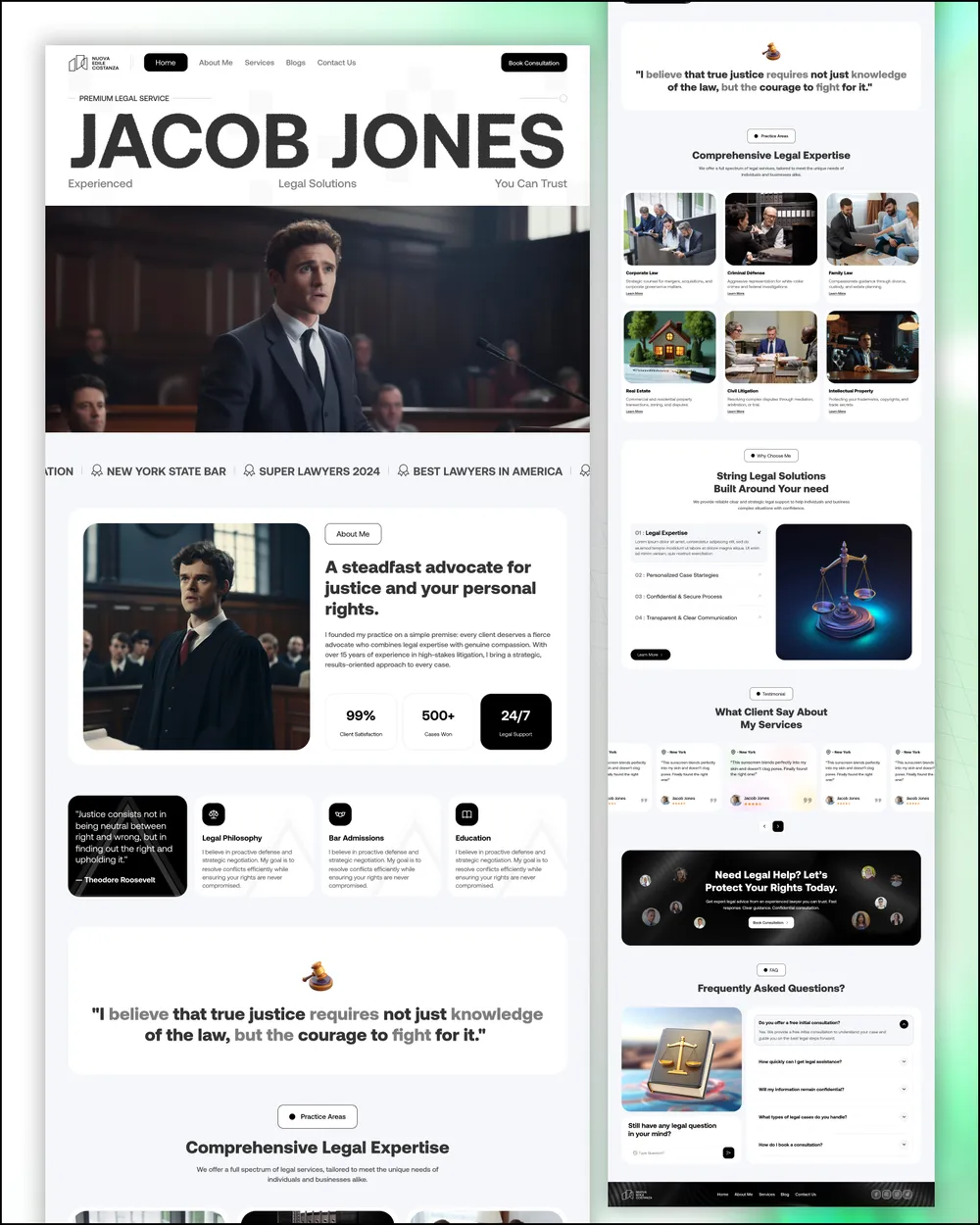 Jacob Jones Legal preview