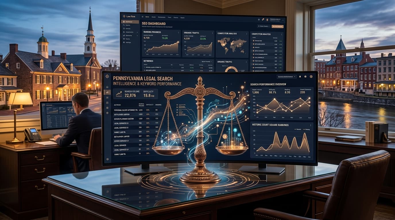 Case Study: Multi-Location SEO Strategy for an Easton & Bethlehem Commercial Law Practice